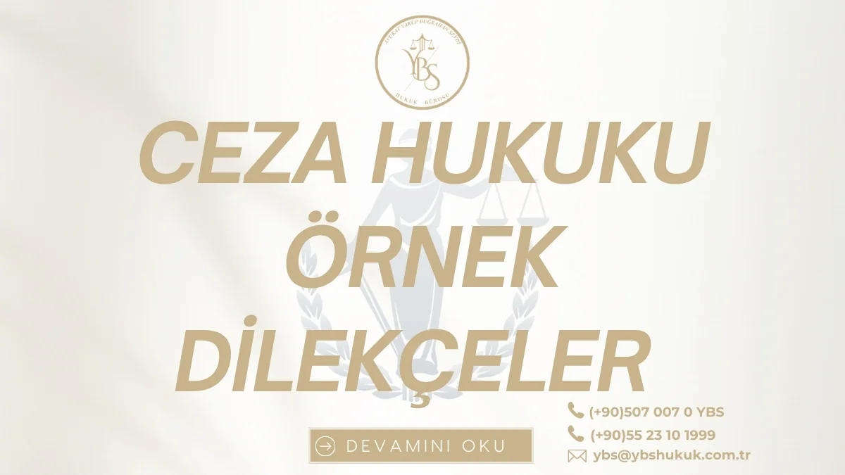 CMK md. 158, 173 ve 268 Şikâyet İtiraz ve Kanun Yolu Ceza Hukuku Örnek Dilekçeleri 2026 Adana Avukat