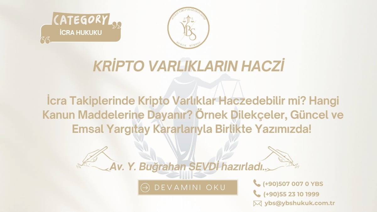 Kripto Varlıkların Haczi 2026 Guncel Rehber Adana Avukat